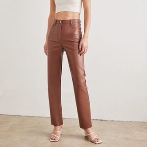 Aritzia Melina Vegan Leather Pants